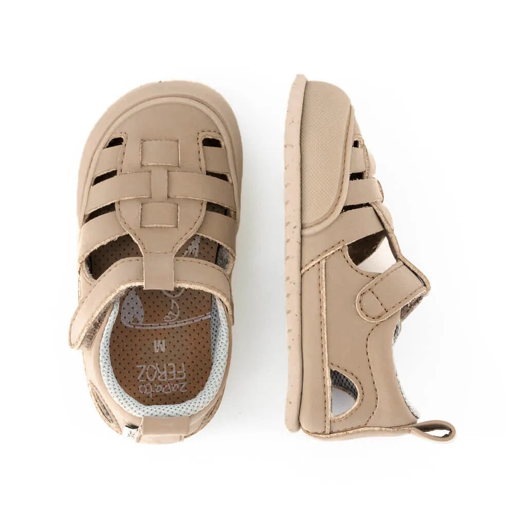 Детская обувь Zapato Feroz «Tabarca Feroz SS25» — серо-бежевый (Piedra), фото 3