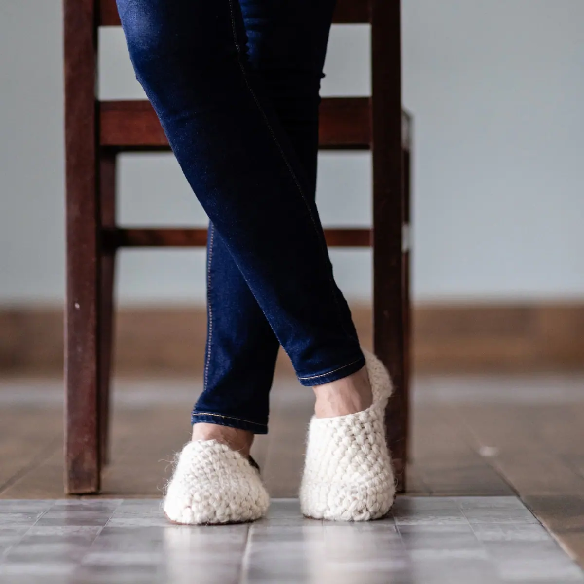 Домашние тапочки Kingdom of Wow Classic Slip-on — белый, фото 3