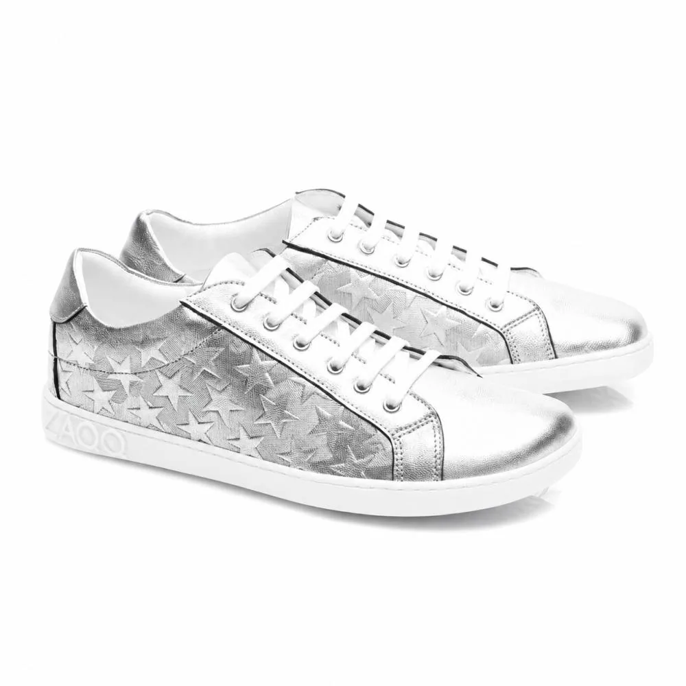 Женские кроссовки ZAQQ SLOQ Stars Silver (серебристый цвет) — фото 1 из 16