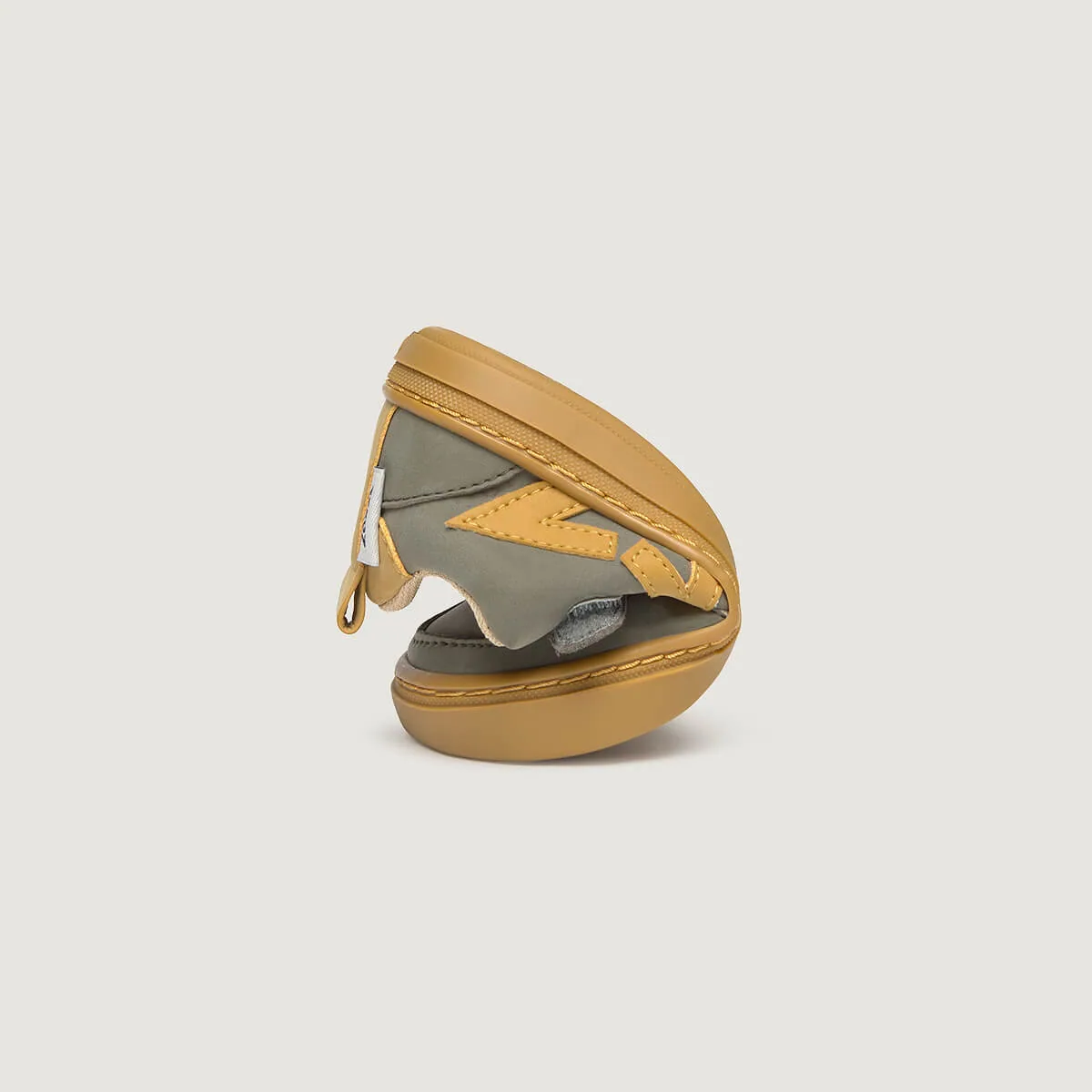 Детская обувь Zapato Feroz «Faura Rocker» — хаки и горчичный, фото 4