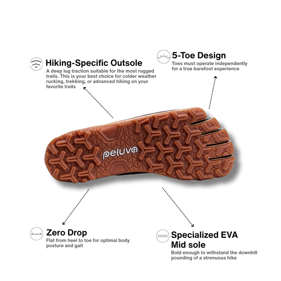 Мужские ботинки Peluva Aspen Hiking Boot — коричневый / светло-коричневый, фото 2