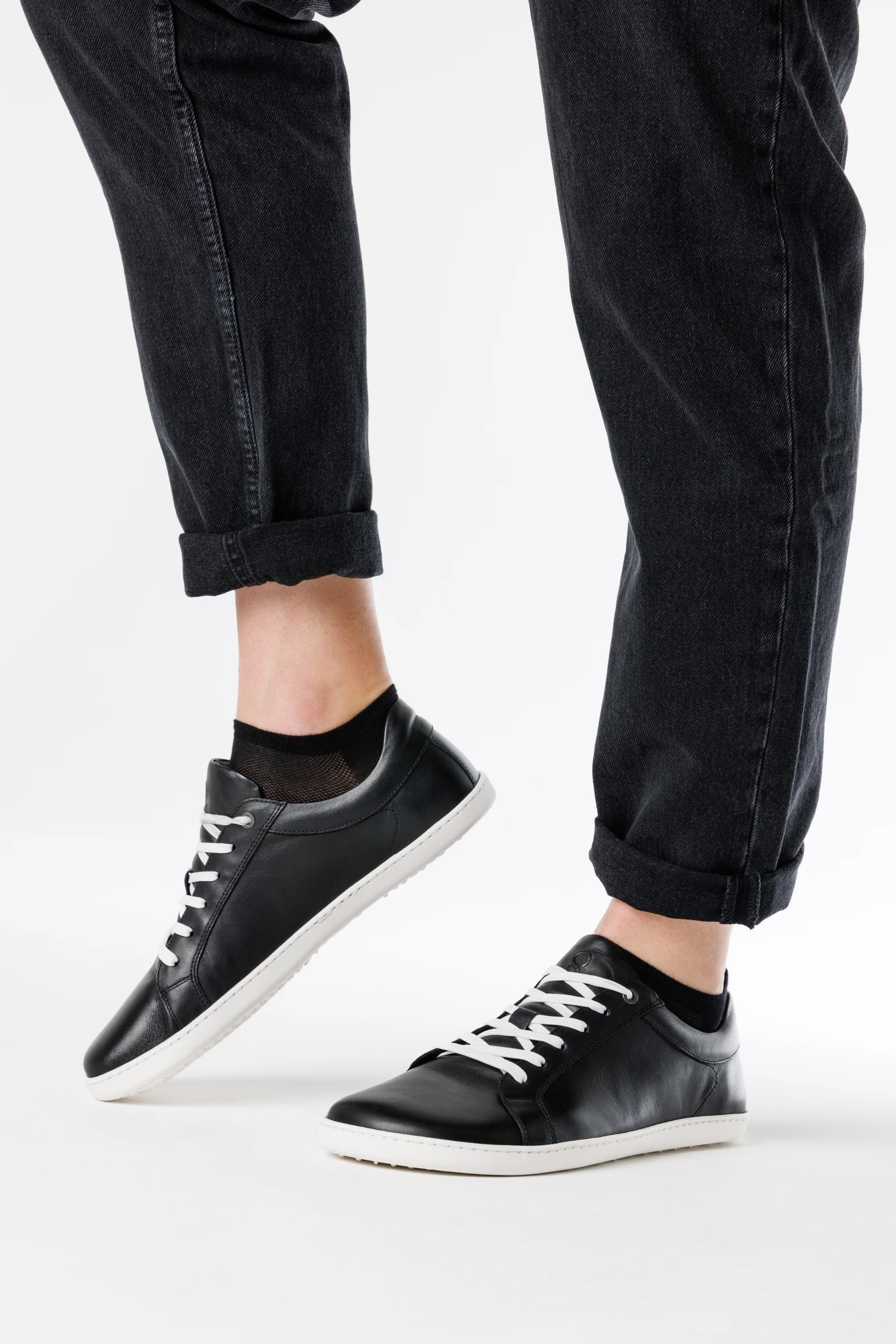 Носки-следки Shapen Barefoot SMESH Black (2 пары) (Чёрный), фото 5