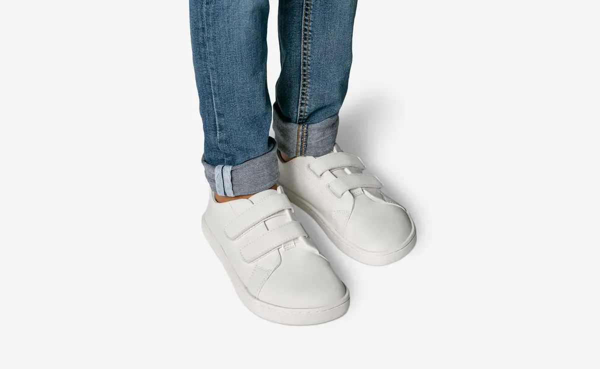 Детские босоногие кроссовки Feelgrounds Original Luxe Kids — белый, фото 5