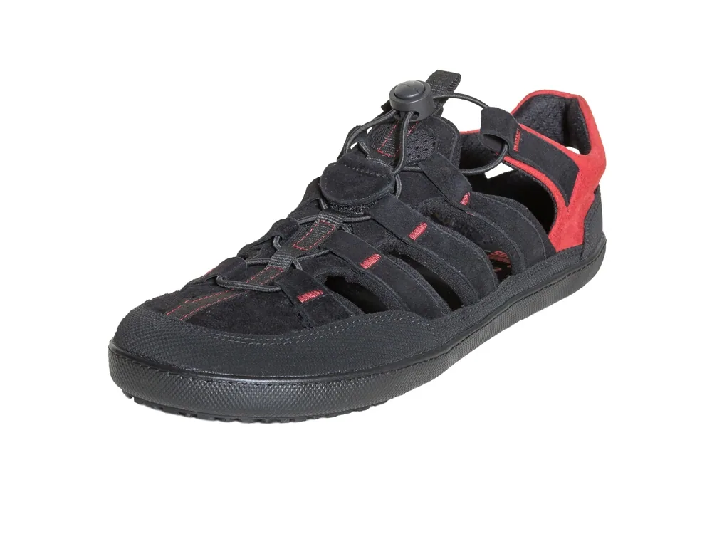 Сандалии Sole Runner FX Trainer, чёрно-красные, фото 4