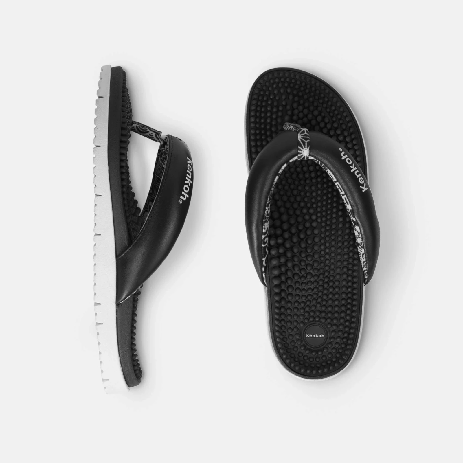 Сандалии BÄR Fuwa Flip Flop Kenkoh Massage-Sandale — чёрный, фото 5