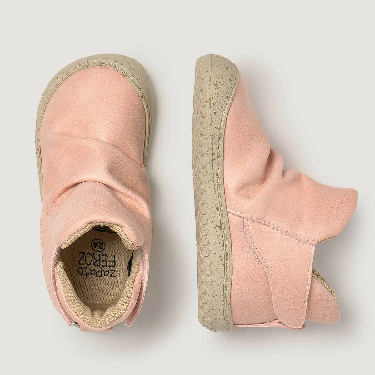 Детские ботинки Zapato Feroz «Chelva Rocker» — розовый, фото 3
