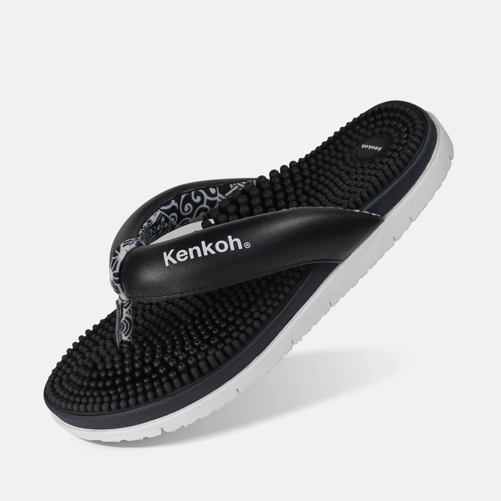 Сандалии BÄR Fuwa Flip Flop Kenkoh Massage-Sandale — чёрный, фото 3