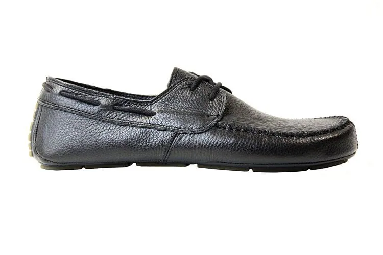 Босоногие топсайдеры Boat Shoes — чёрный, фото 6