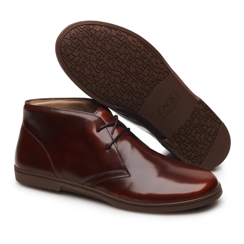 Мужские ботинки ZAQQ DUQE Vegan Antique Brown (коричневый цвет), фото 3