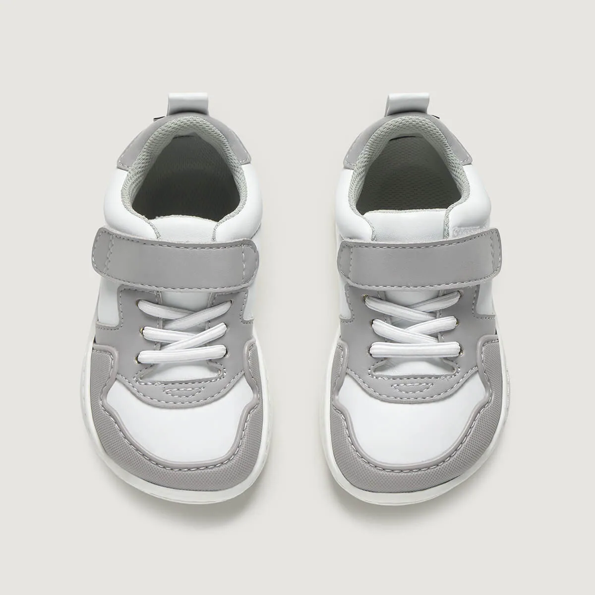 Детская обувь Zapato Feroz «Olocau Rocker» — белый и серый, фото 2