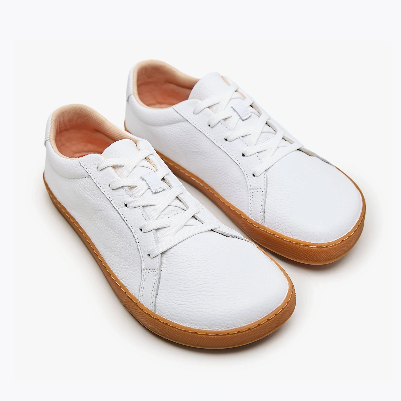 Босоногие кеды Origo Everyday Sneaker Gen 4 — белый с янтарной подошвой, фото 6