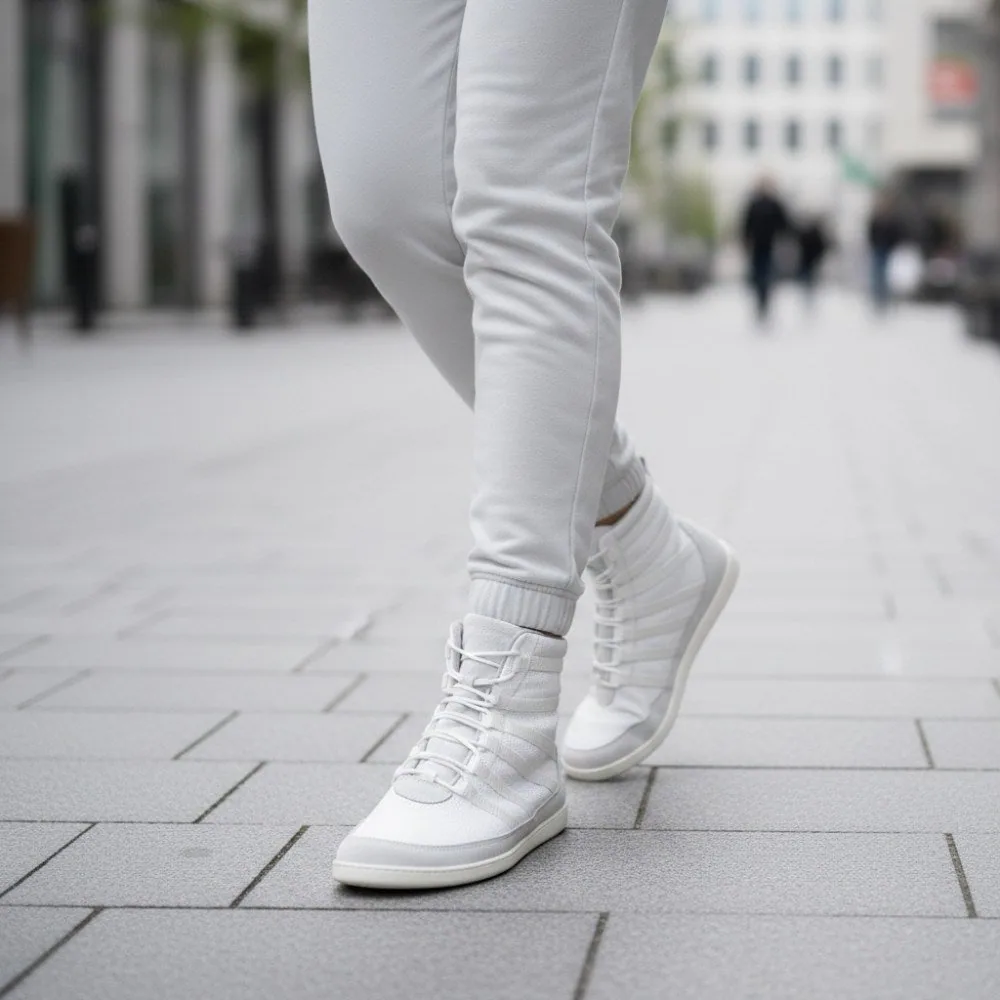 Кроссовки для женщин и мужчин ZAQQ SPARQ High White (белый цвет), фото 8