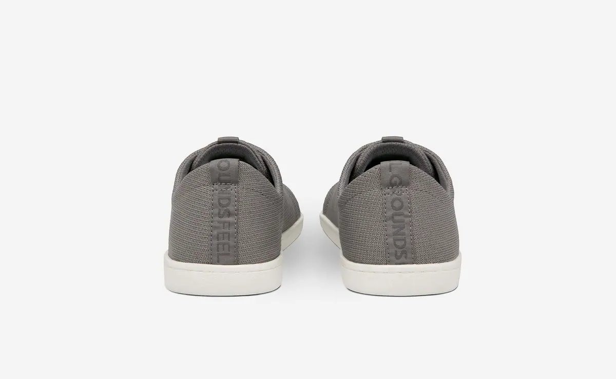 Босоногие кроссовки Feelgrounds Original Knit — облачно-серый, фото 4