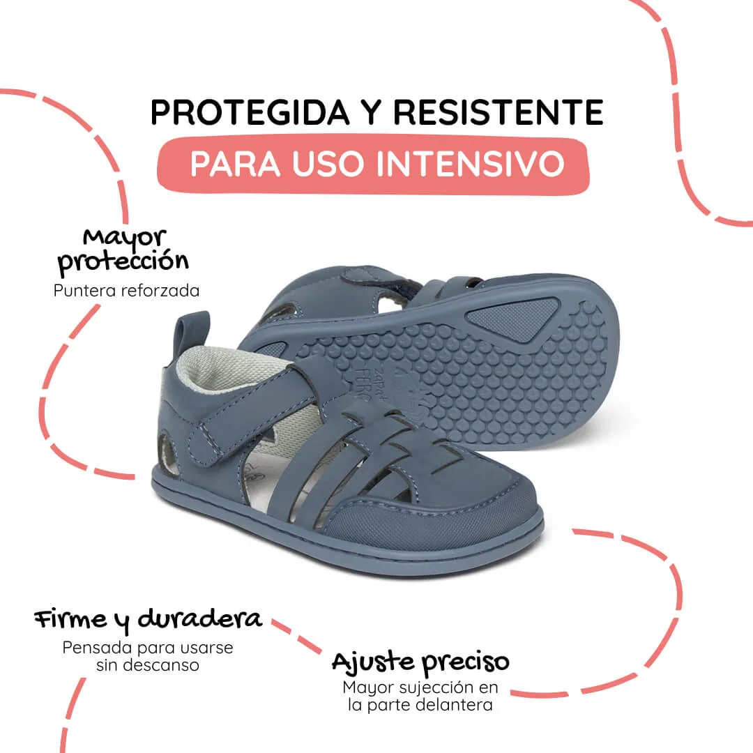 Детские сандалии Zapato Feroz «Calpe SanRoc» — джинсово-синий, фото 3