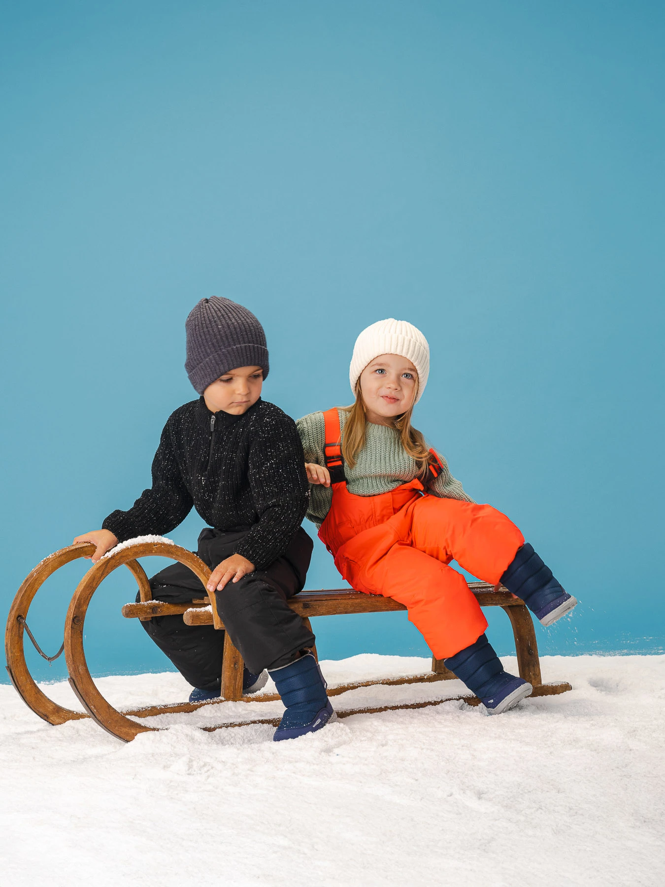 Детские босоногие ботинки Be Lenka Ailo Preschool - тёмно-синий, фото 6