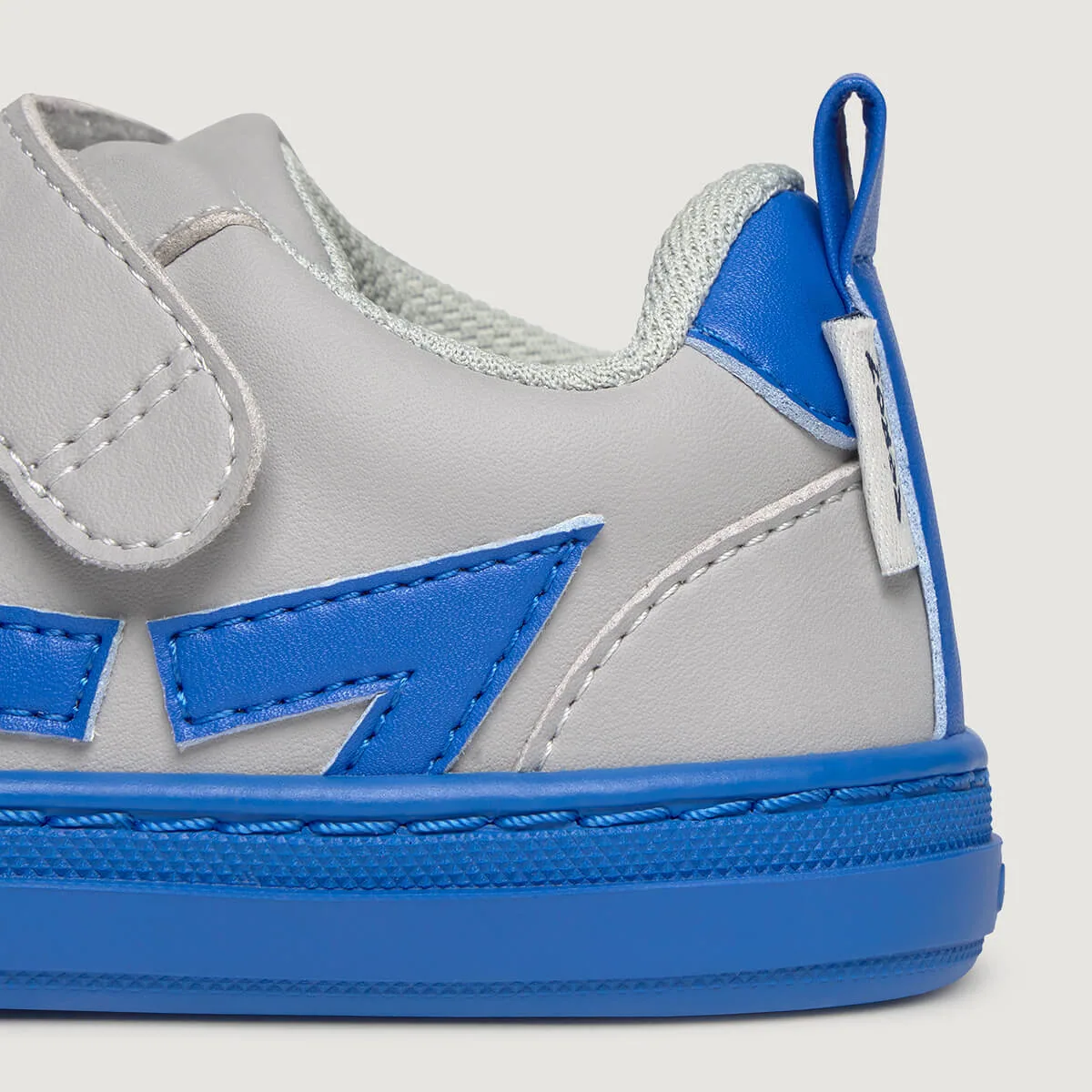 Детская обувь Zapato Feroz «Faura Rocker» — серый и ярко-синий, фото 3