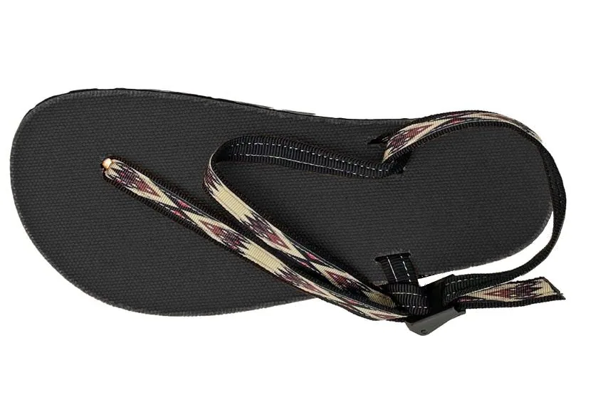 Сандалии Earth Runners Chronos — покрытие под стопой чёрное; шнуровка Tribal Classic, фото 2
