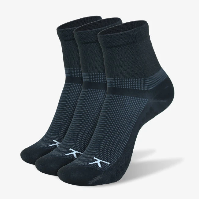 Носки Flux Footwear AdaptSoc Pro Quarter (3 пары) — чёрный — фото 1 из 3