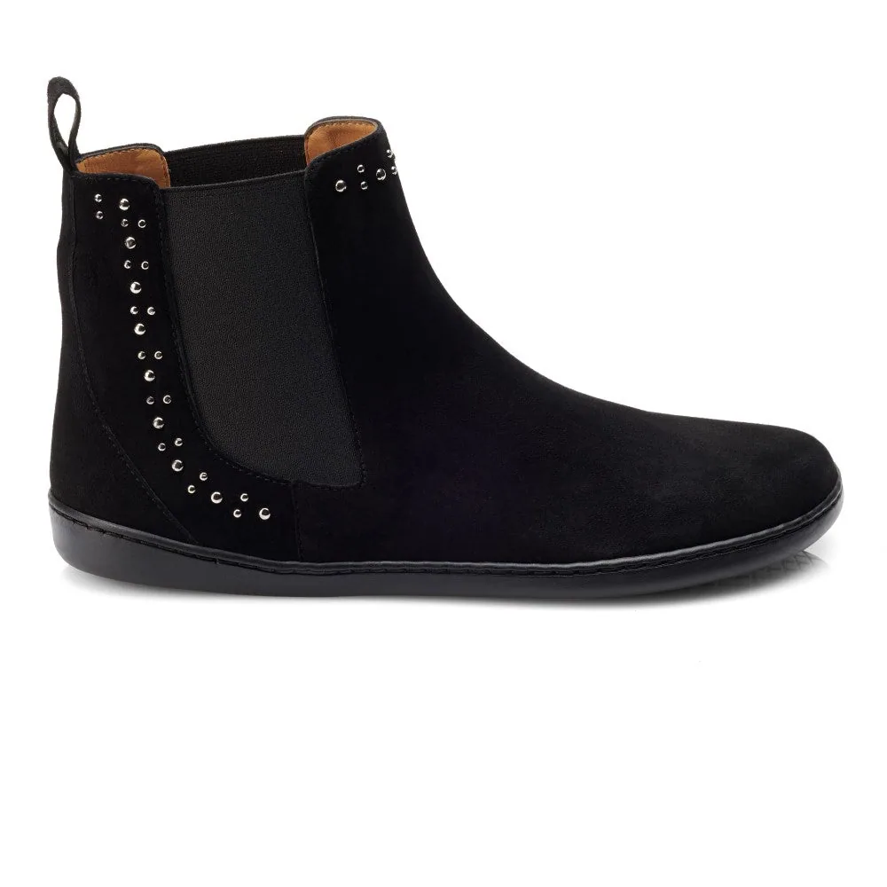 Женские ботинки ZAQQ SPARQLE Shine Velours Black (чёрный цвет), фото 4