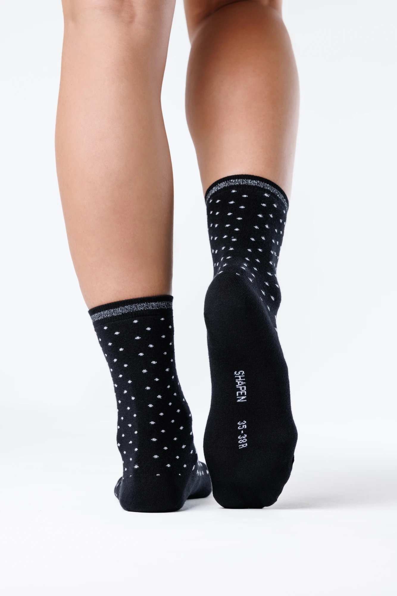 Носки Shapen Barefoot STARDUST Black (Чёрный), фото 3