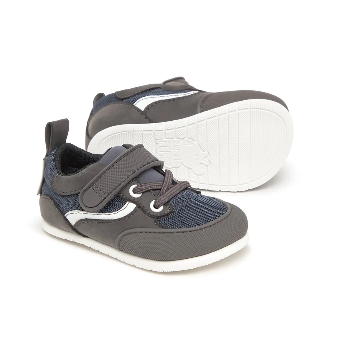 Детская обувь Zapato Feroz «Biar Feroz SS25» — серый, с сеткой, фото 2