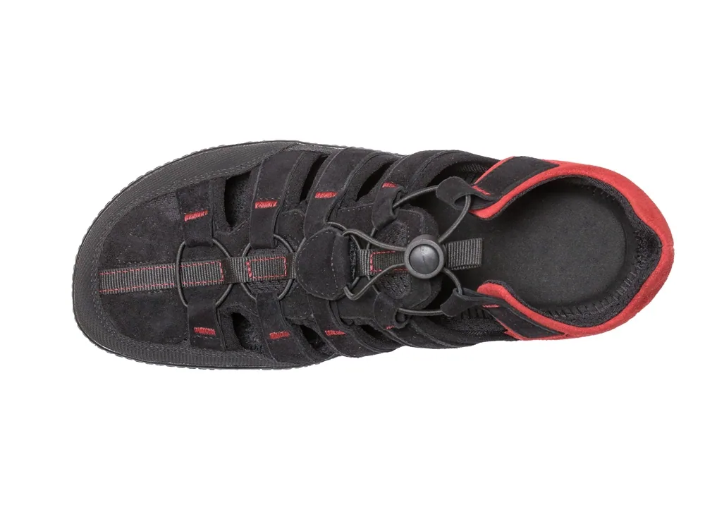 Сандалии Sole Runner FX Trainer, чёрно-красные, фото 3