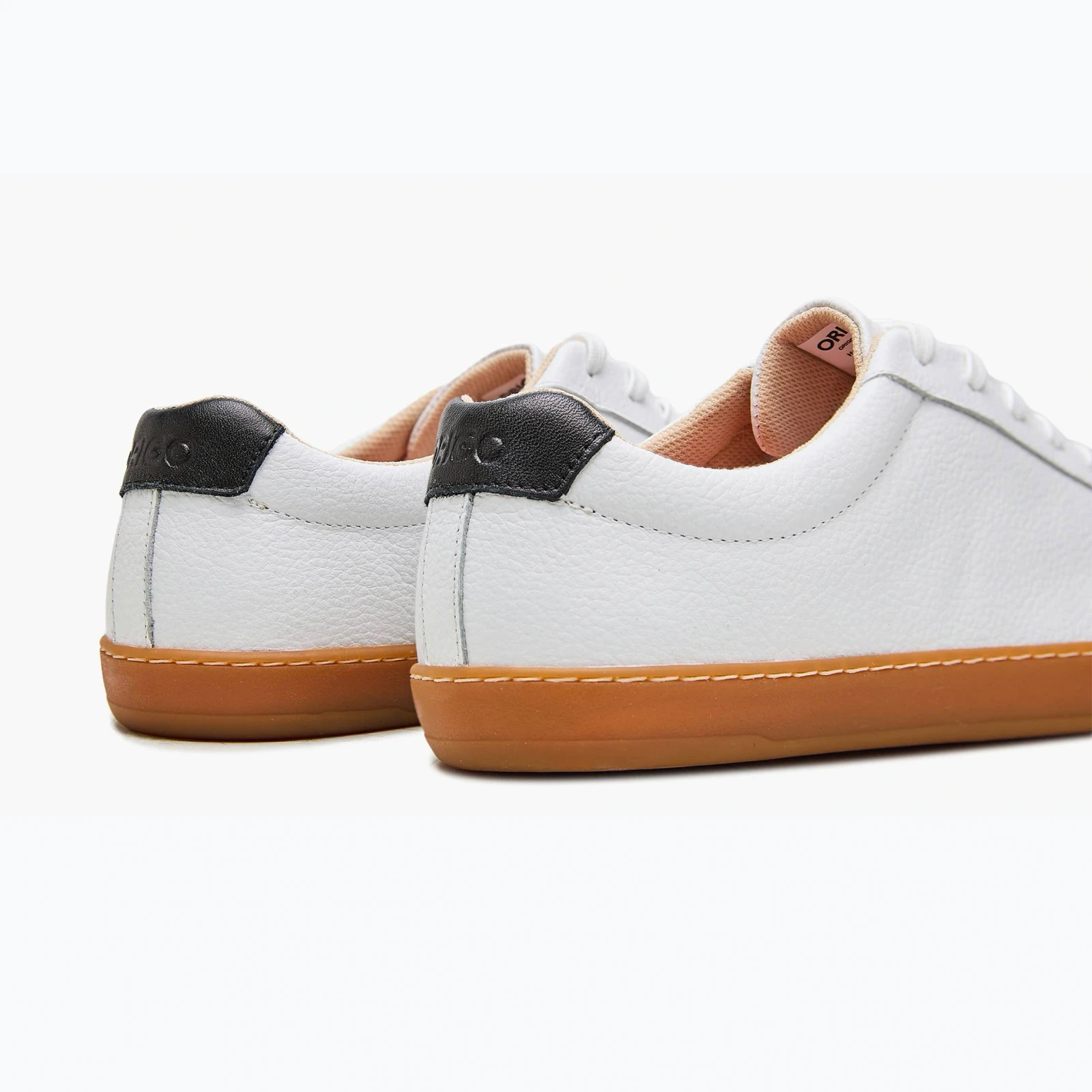 Босоногие кеды Origo Everyday Sneaker Gen 4 — белый с янтарной подошвой, фото 4