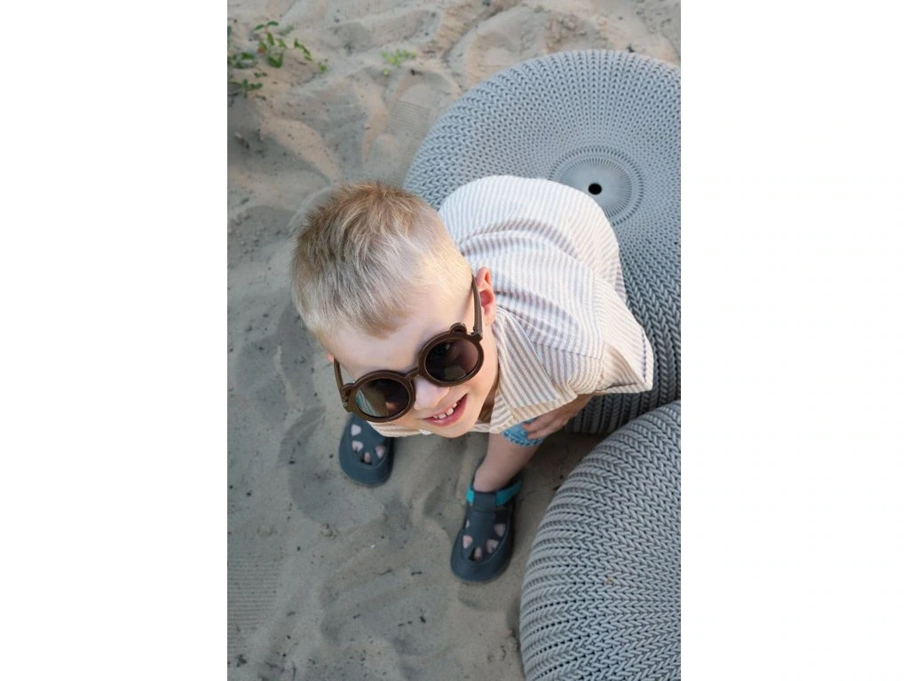 Сандалии Baby Bare Summer Perforation — синий, серый (детские), фото 3