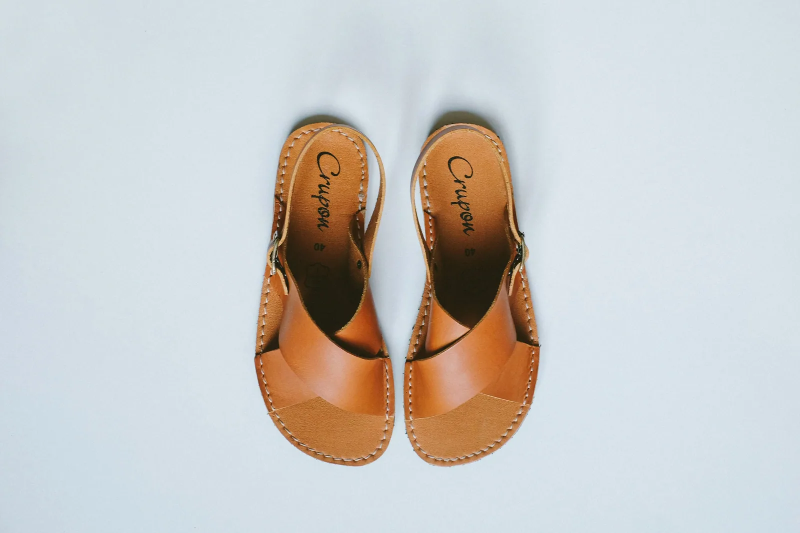 Босоногие сандалии Crupon Cameo — янтарный, фото 5