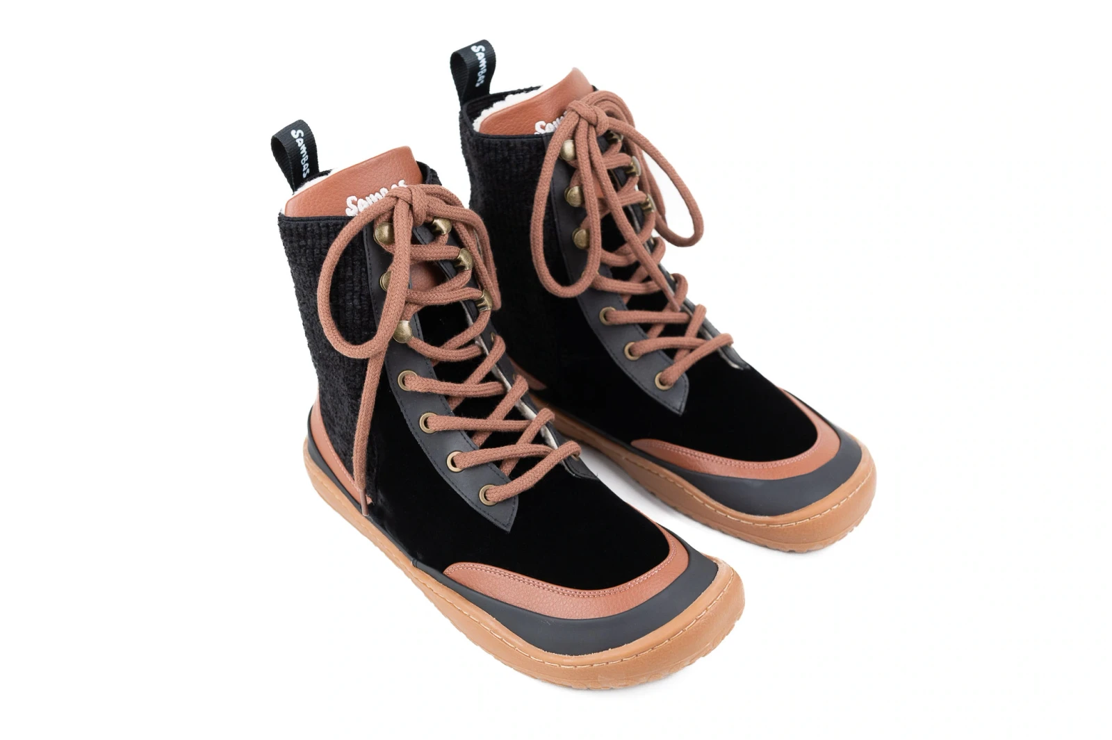 Босоногие ботинки Sambas the bambas Ebony — чёрные