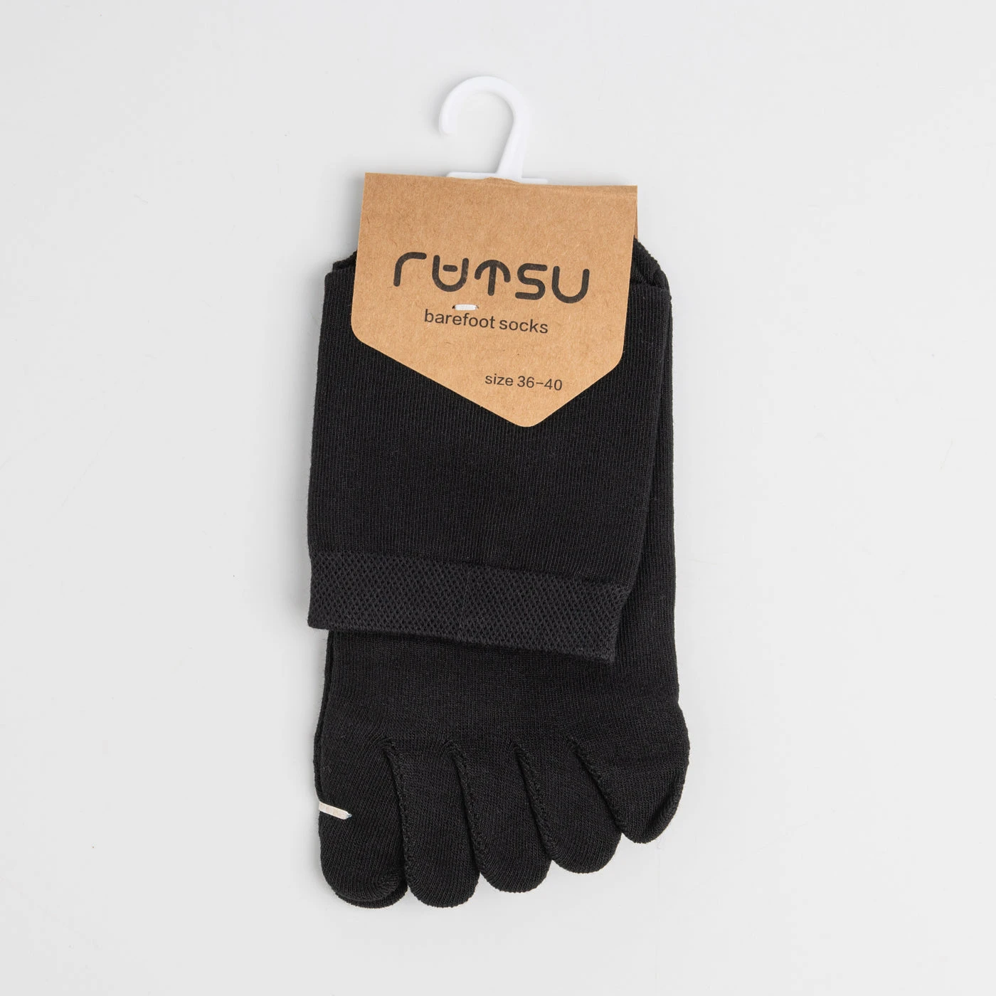 Носки Rutsu Barefoot 5 Finger — белый, фото 2