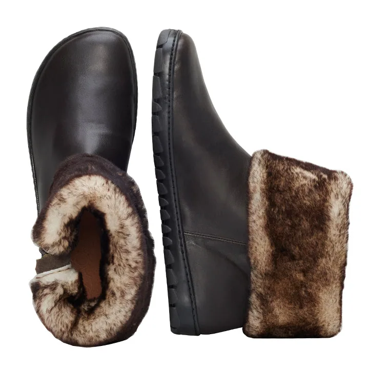 Женские ботинки ZAQQ HUQ Dark Brown (тёмно-коричневый цвет), фото 3