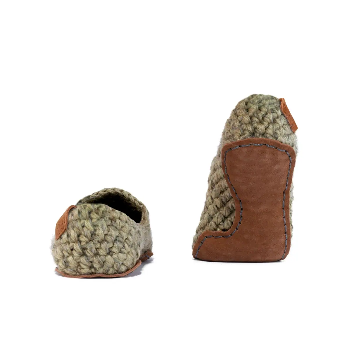 Домашние тапочки Kingdom of Wow Classic Slip-on — мшисто-зелёный, фото 2