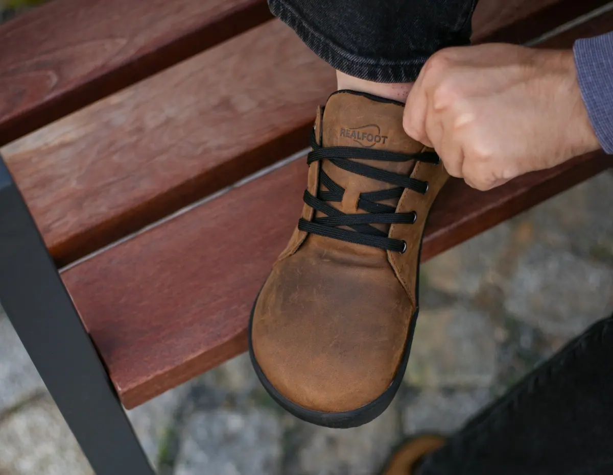 Босоногая обувь Realfoot City Jungle Light Brown, фото 4