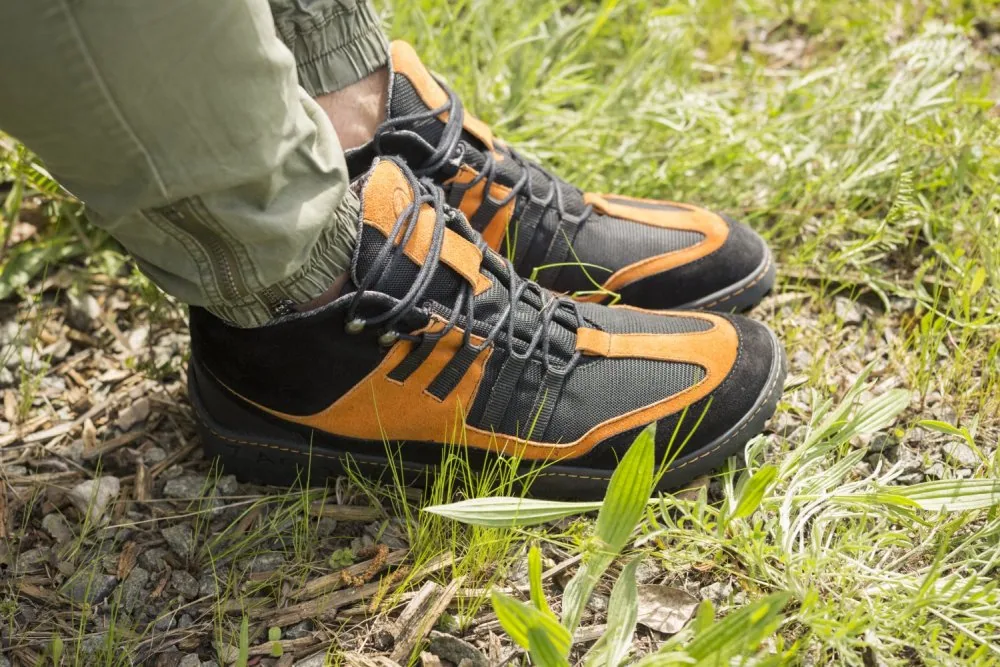 Мужские ботинки ZAQQ ESQAPE Black Orange Waterproof, фото 9
