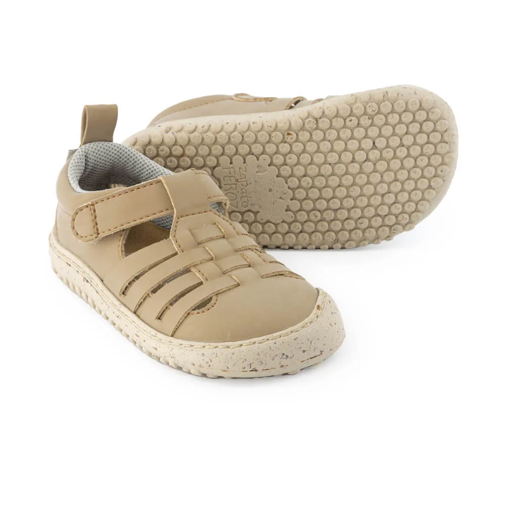 Детская обувь Zapato Feroz «Tabarca Rocker SS25» — серо-бежевый (Piedra), фото 2