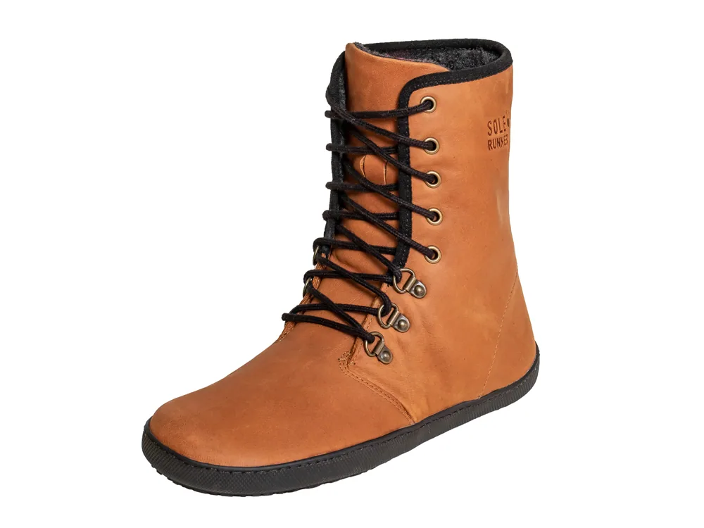 Женские зимние ботинки Sole Runner Yepa 2, коньячные, фото 4