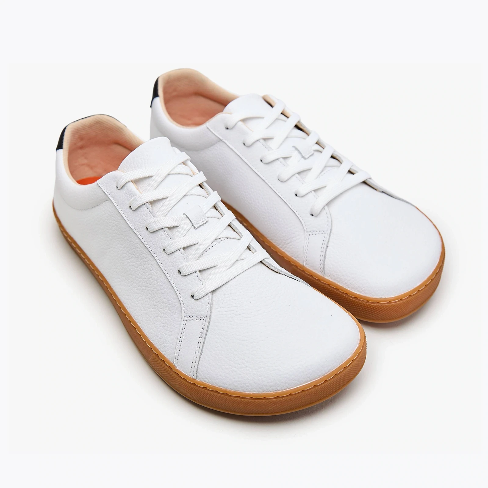 Босоногие кеды Origo Everyday Sneaker Gen 4 — белый с янтарной подошвой, фото 6