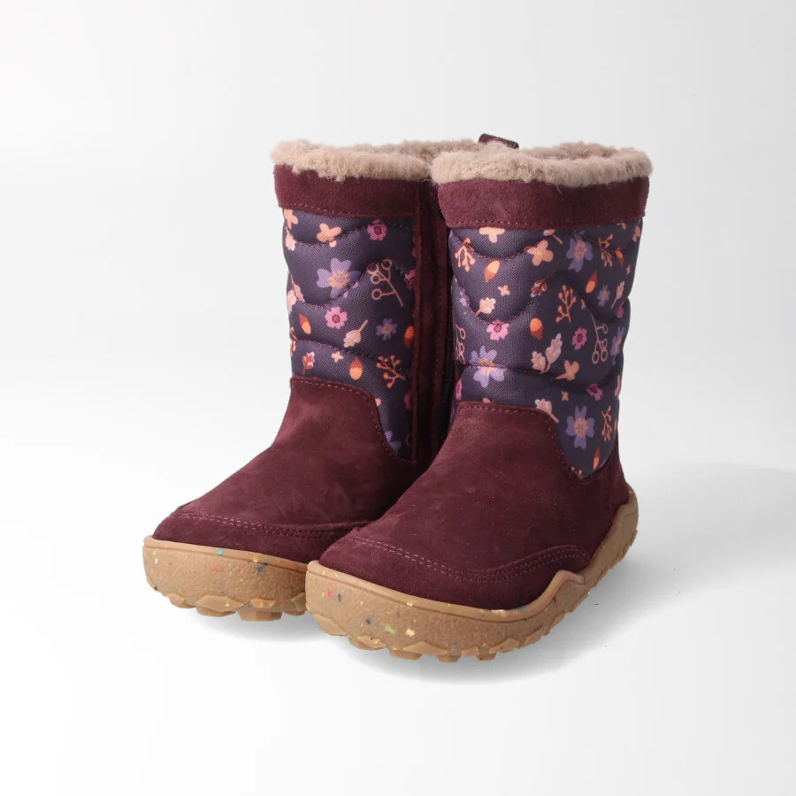 Зимние босоногие ботинки bLIFESTYLE alpakaSTYLE — ягодный, фото 5