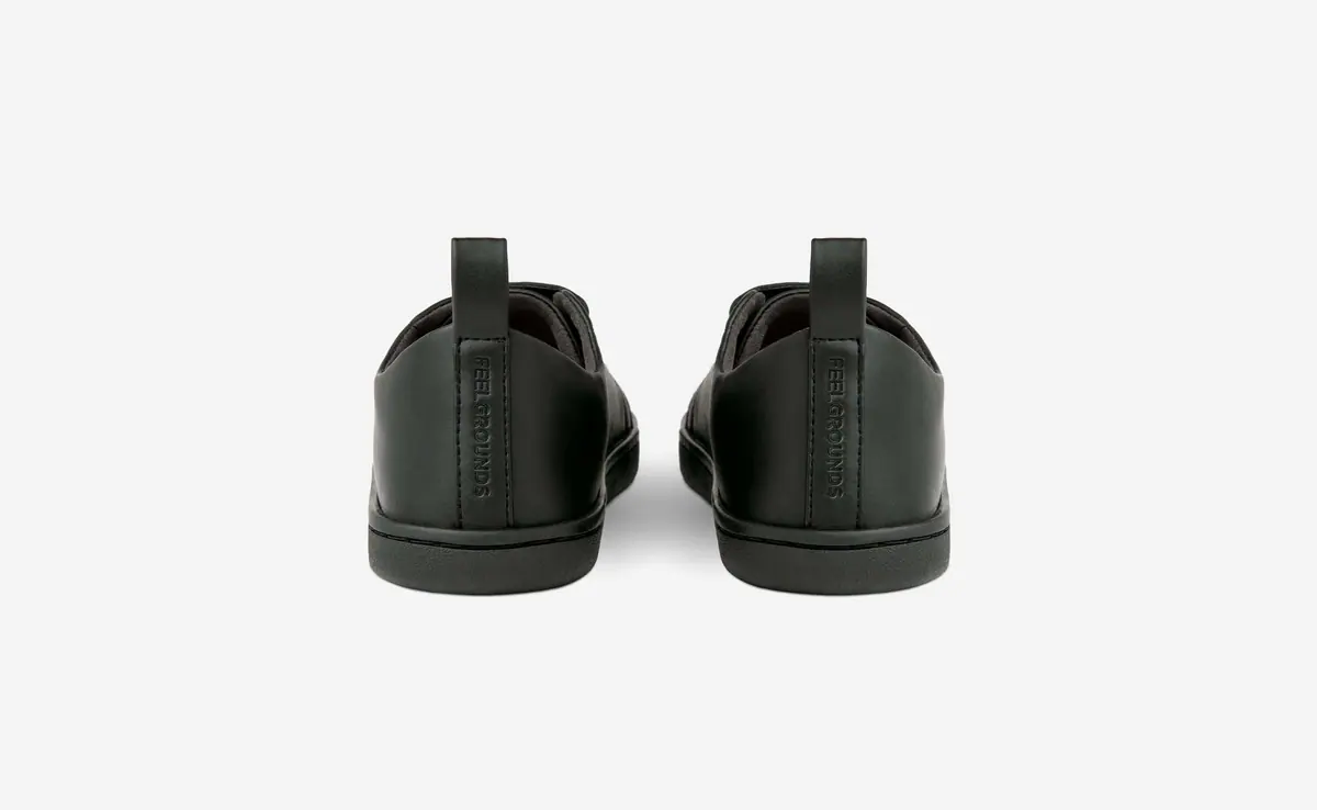 Детские босоногие кроссовки Feelgrounds Original Luxe Kids — чёрный, фото 4
