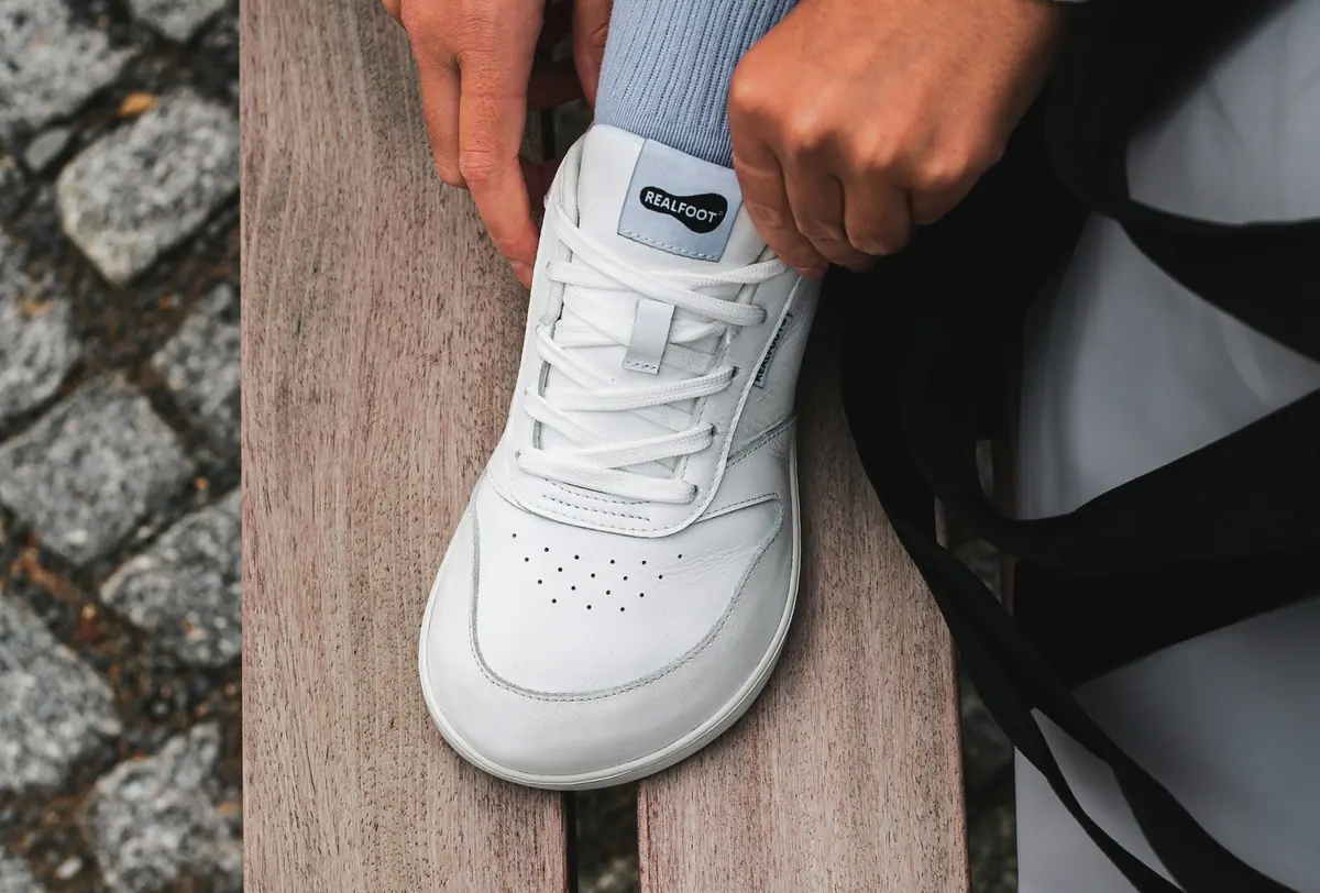 Босоногие кроссовки Realfoot Pulse All White, фото 2