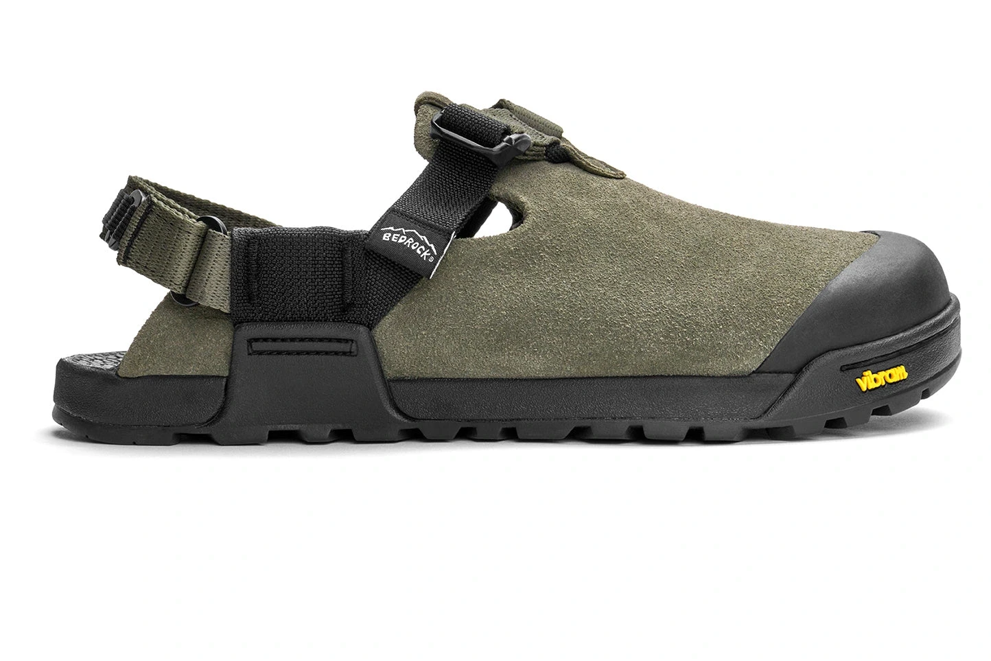 Сабо Bedrock Mountain Clog - Leather Suede — шалфейный, замша, фото 2