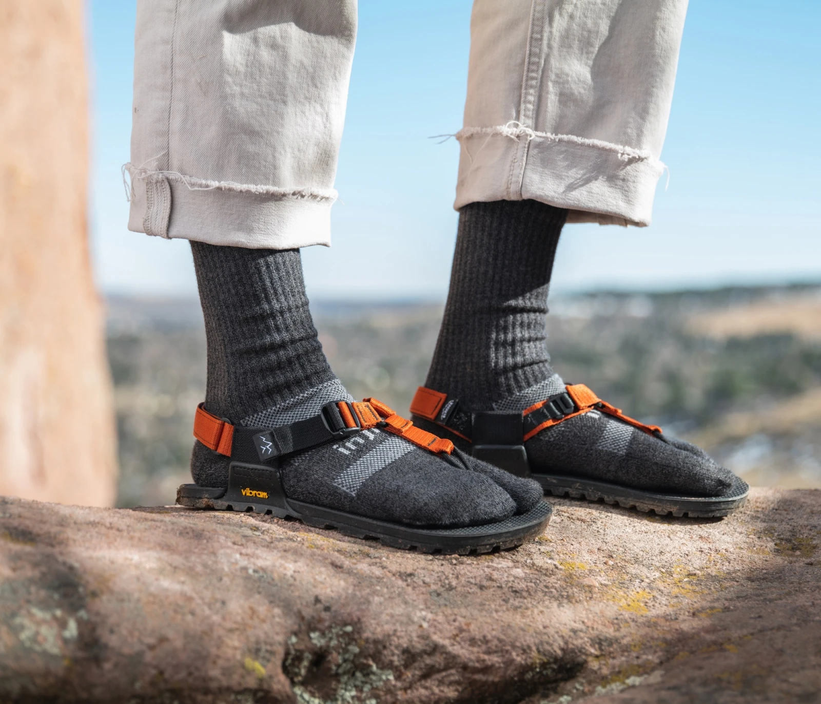 Носки Bedrock Sandals Crew Performance Split-Toe (вариант 3), фото 2