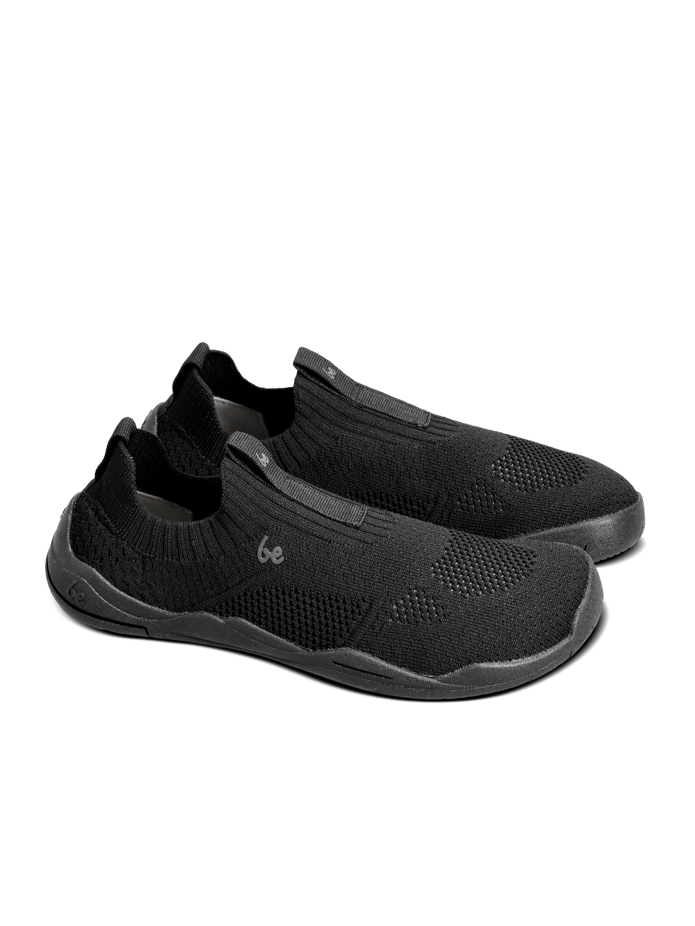 Детские босоногие слипоны Be Lenka Luppo Junior - полностью чёрный, фото 4