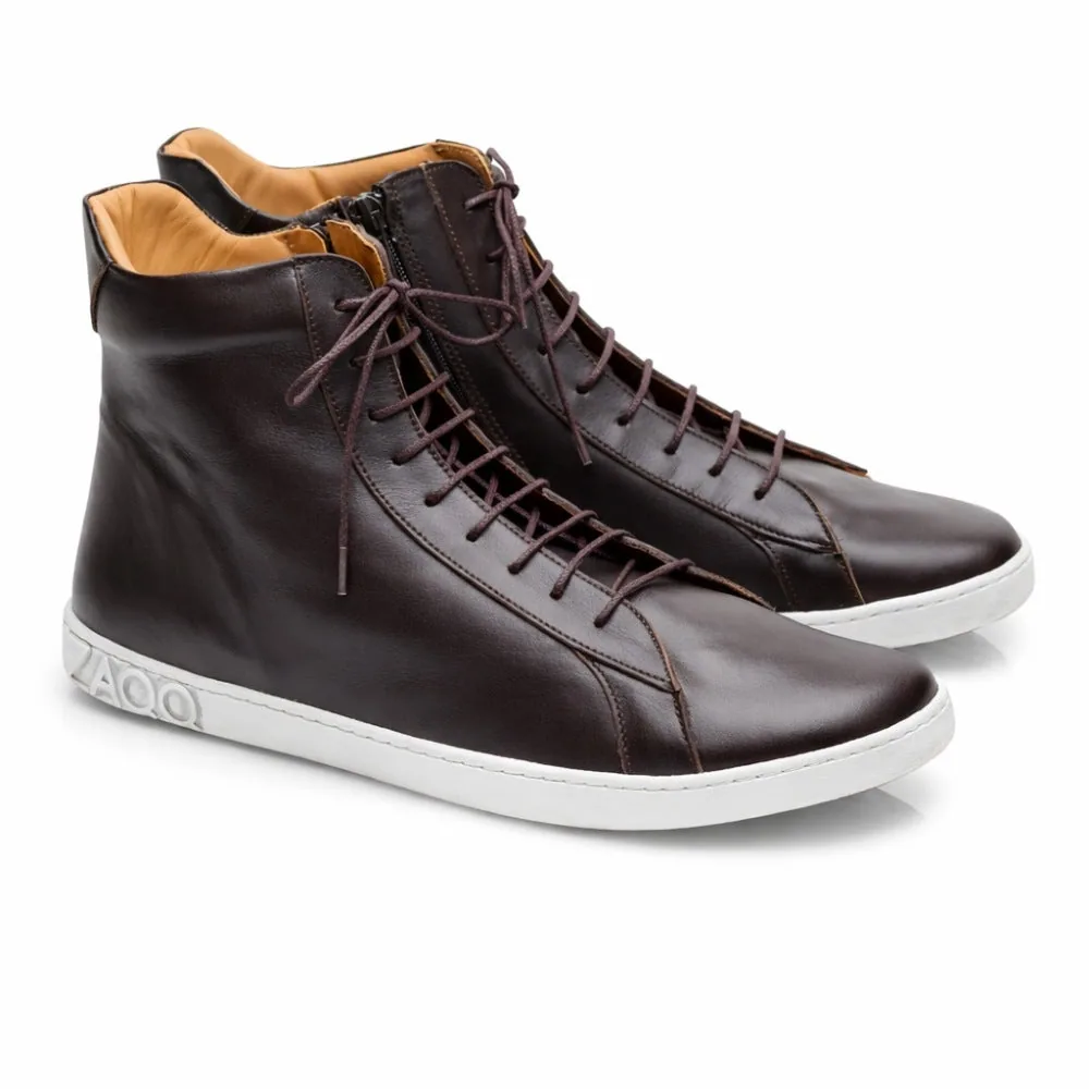 Кроссовки для женщин и мужчин ZAQQ SNAQ Dark Brown (тёмно-коричневый цвет)