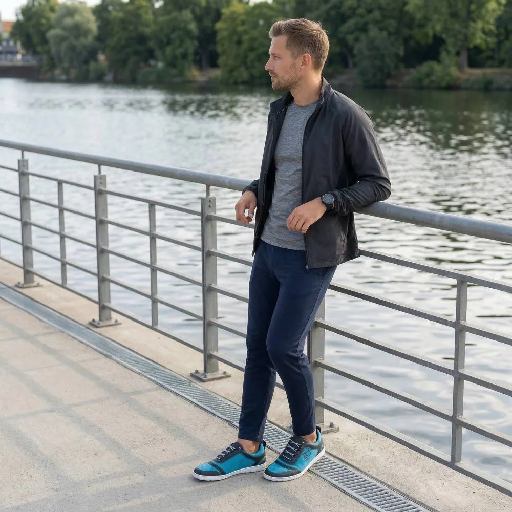 Кроссовки для женщин и мужчин ZAQQ SQILL Turquoise Black (чёрный цвет), фото 17