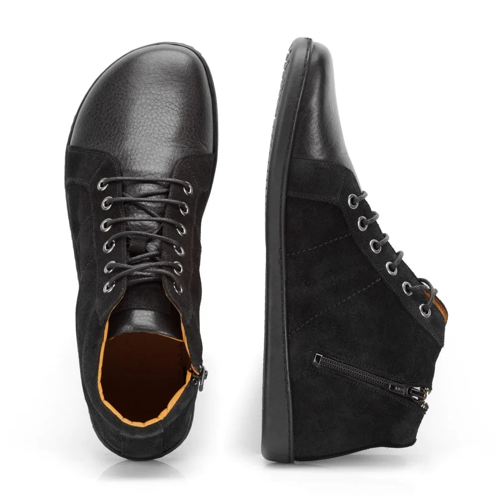 Кроссовки для женщин и мужчин ZAQQ QORE Mid Black (чёрный цвет), фото 3