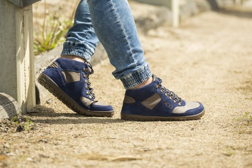 Мужские ботинки ZAQQ HIQE Mid Navy Waterproof, фото 5