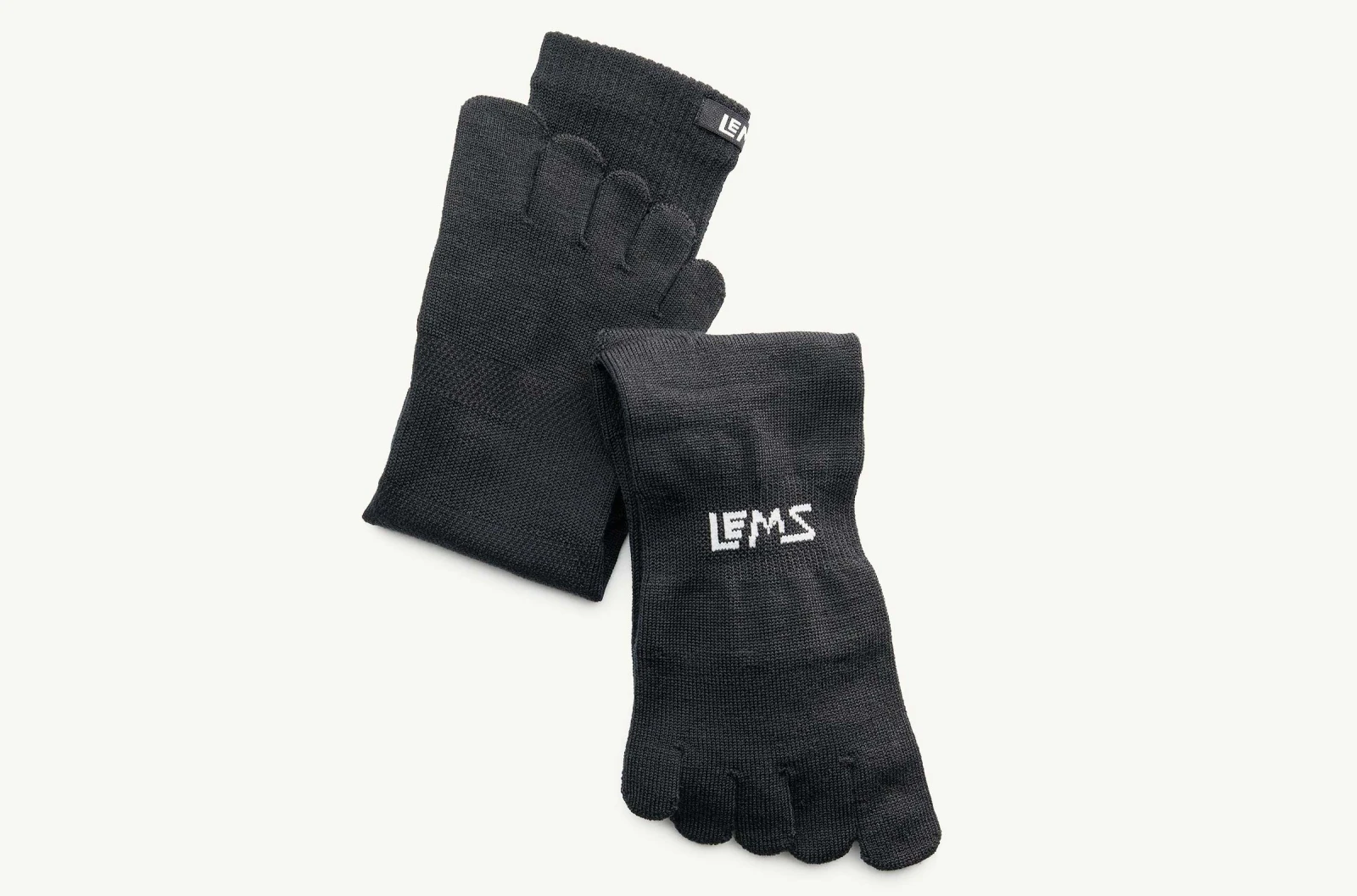 Носки Lems Outdoor Crew Toesock — чёрный (мериносовая шерсть) — фото 1 из 1