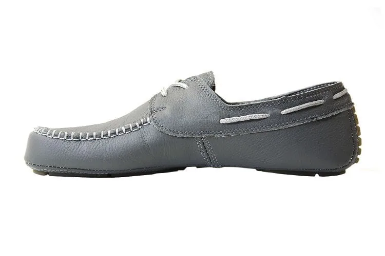 Босоногие топсайдеры Boat Shoes — серый, фото 7